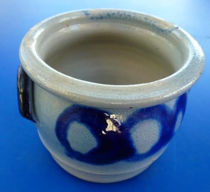 pot de fleurs en grès, Enlèvement ou Envoi, Moins de 25 cm, Rond, Utilisé