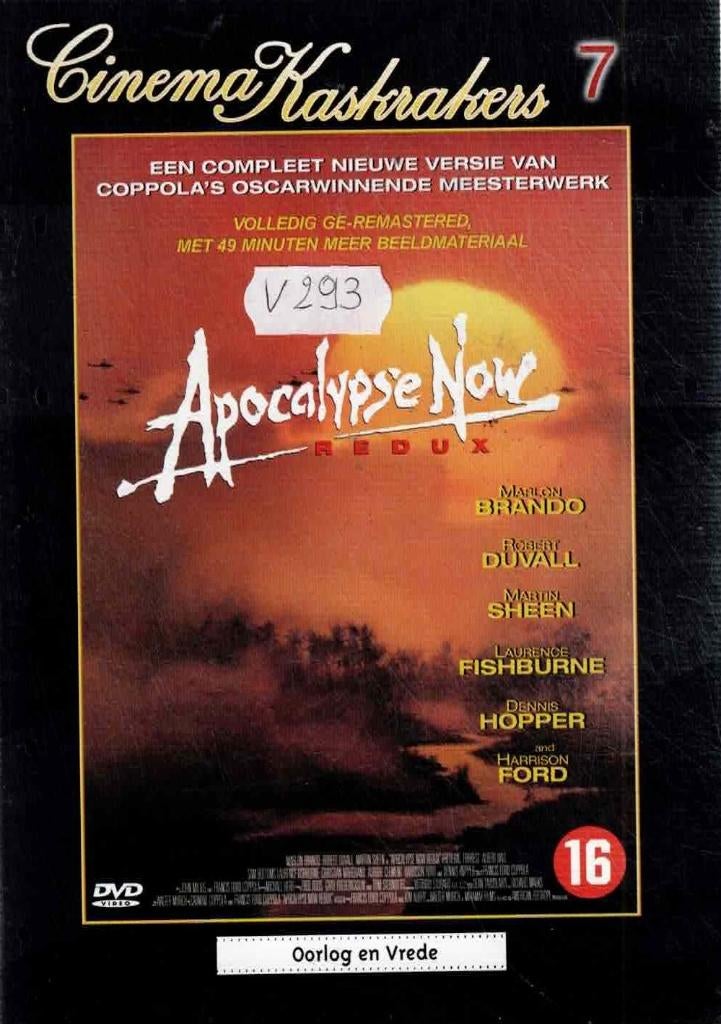 dvd  /  Apocalypse Now, Vanaf 16 jaar, Ophalen of Verzenden, Zo goed als nieuw
