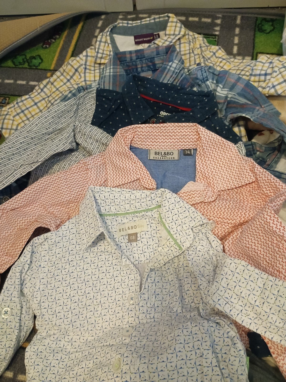 babykleding, Ophalen