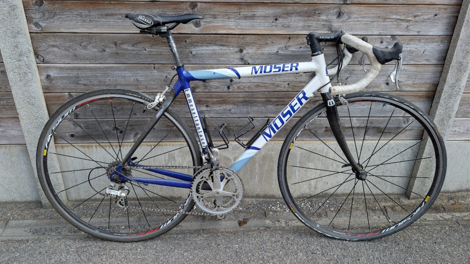 Moser koersfiets racefiets kader 52, Ophalen