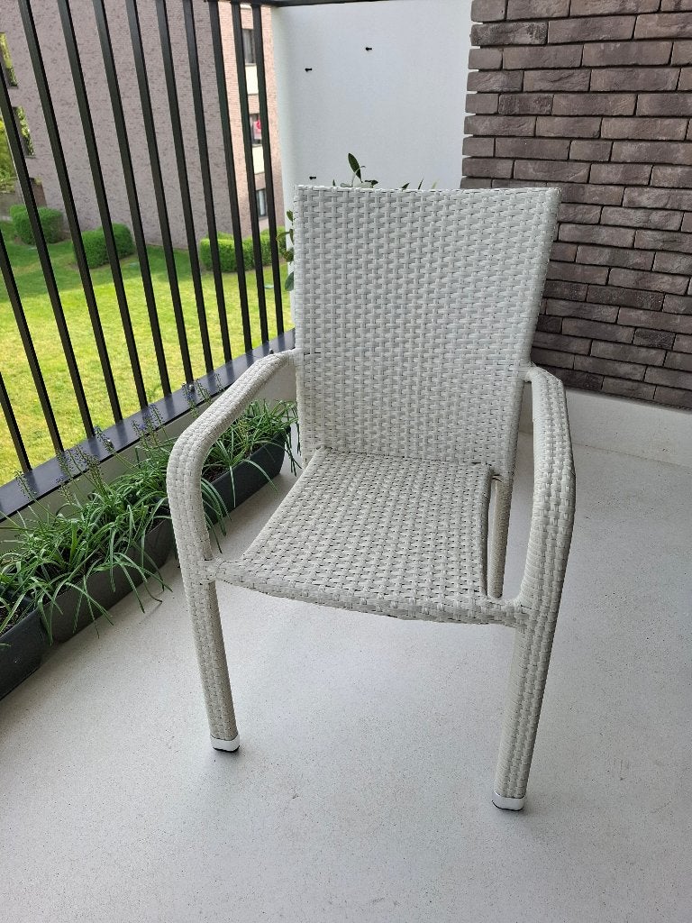 5 Terrasstoelen, Tuin en Terras, Ophalen, Zo goed als nieuw, Plastic