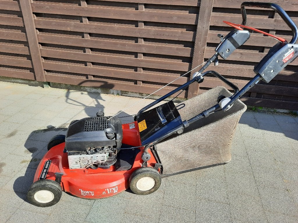 Benzine grasmaaier 50 cm maaibreedte - Queen Garden, Tondeuse rotative, Enlèvement, Utilisé, 50 cm ou plus