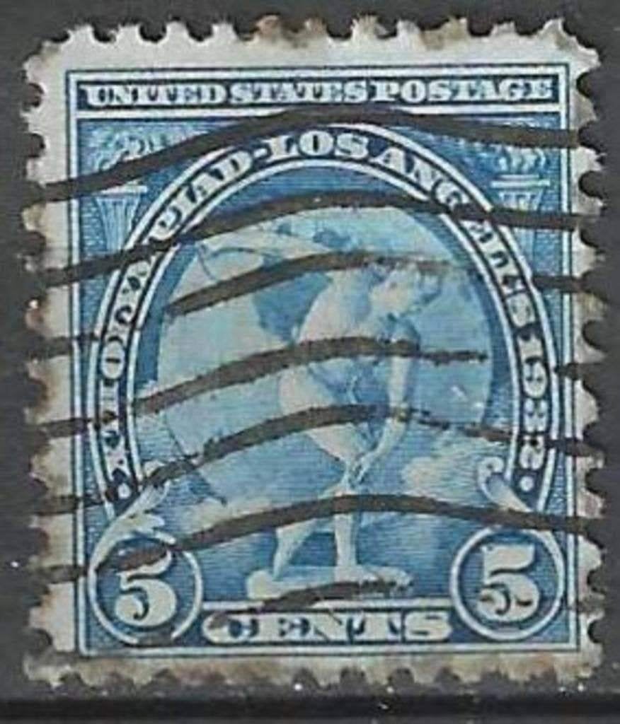 États-Unis 1932 - Yvert 315 - Les Jeux olympiques. (1ER), Envoi, Affranchi