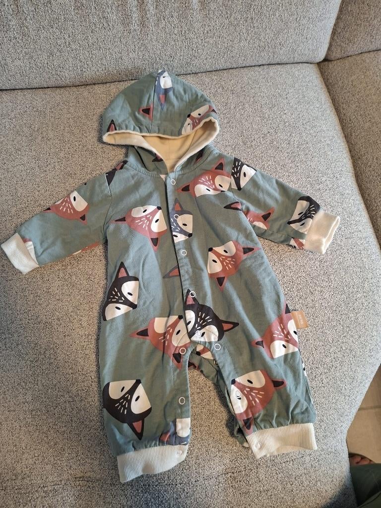 Costume pour bébé doublé Tangbaba avec renards— Taille 62/68, Enlèvement, Neuf, Garçon ou Fille, Costume