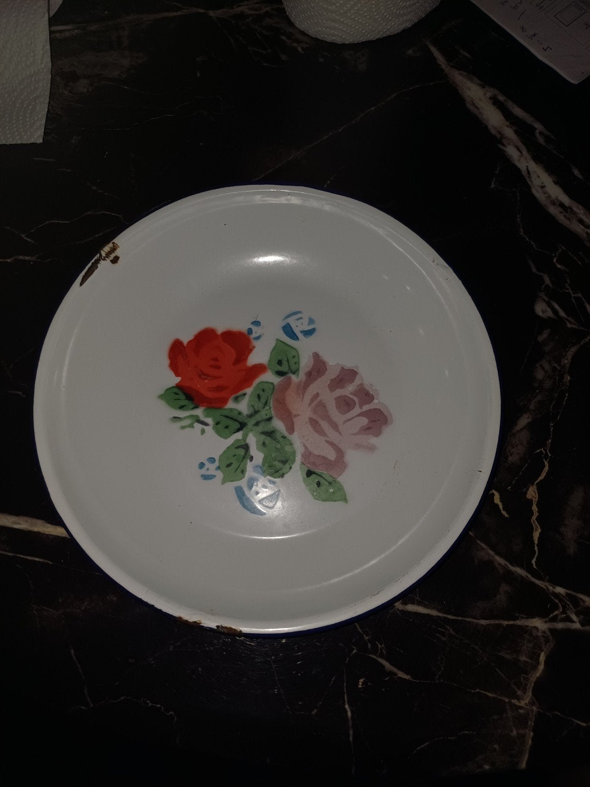 MAGNIFIQUE ASSIETTE VINTAGE CHINOISE – PIÈCE AUTHENTIQUE, Enlèvement