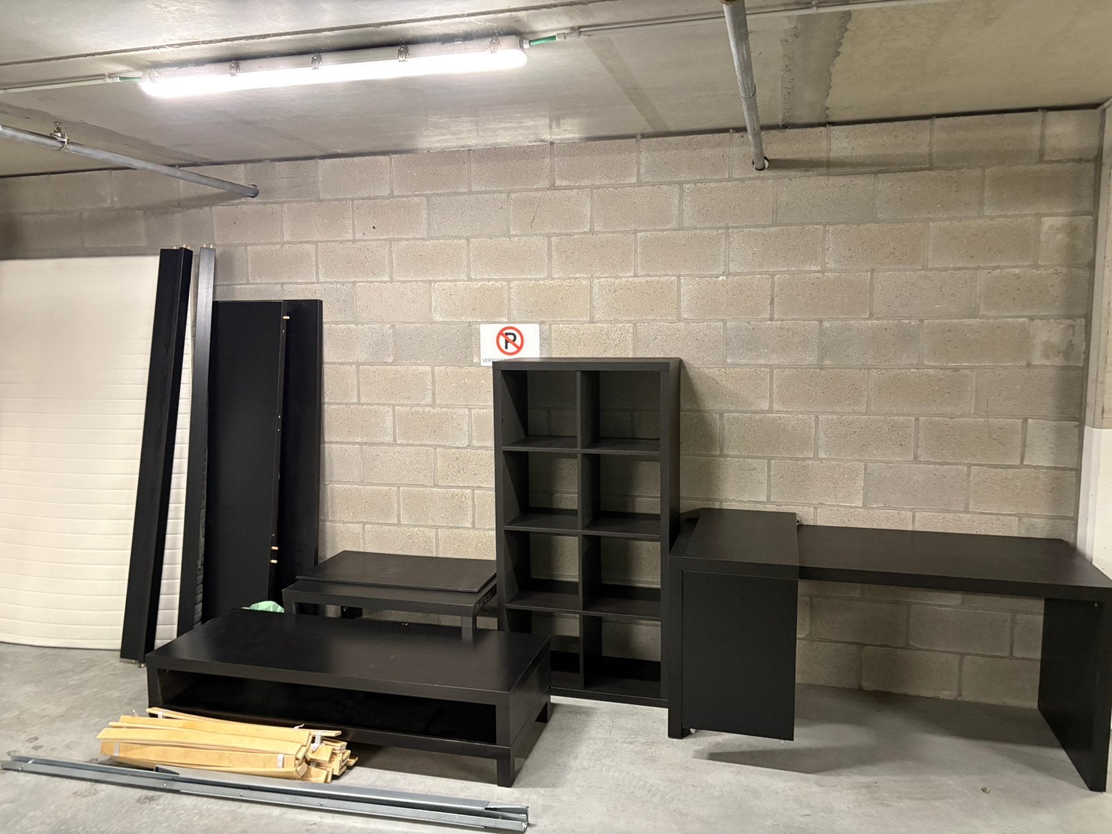 GRATIS slaapkamer Ikea, Ophalen, Gebruikt, Tweepersoons