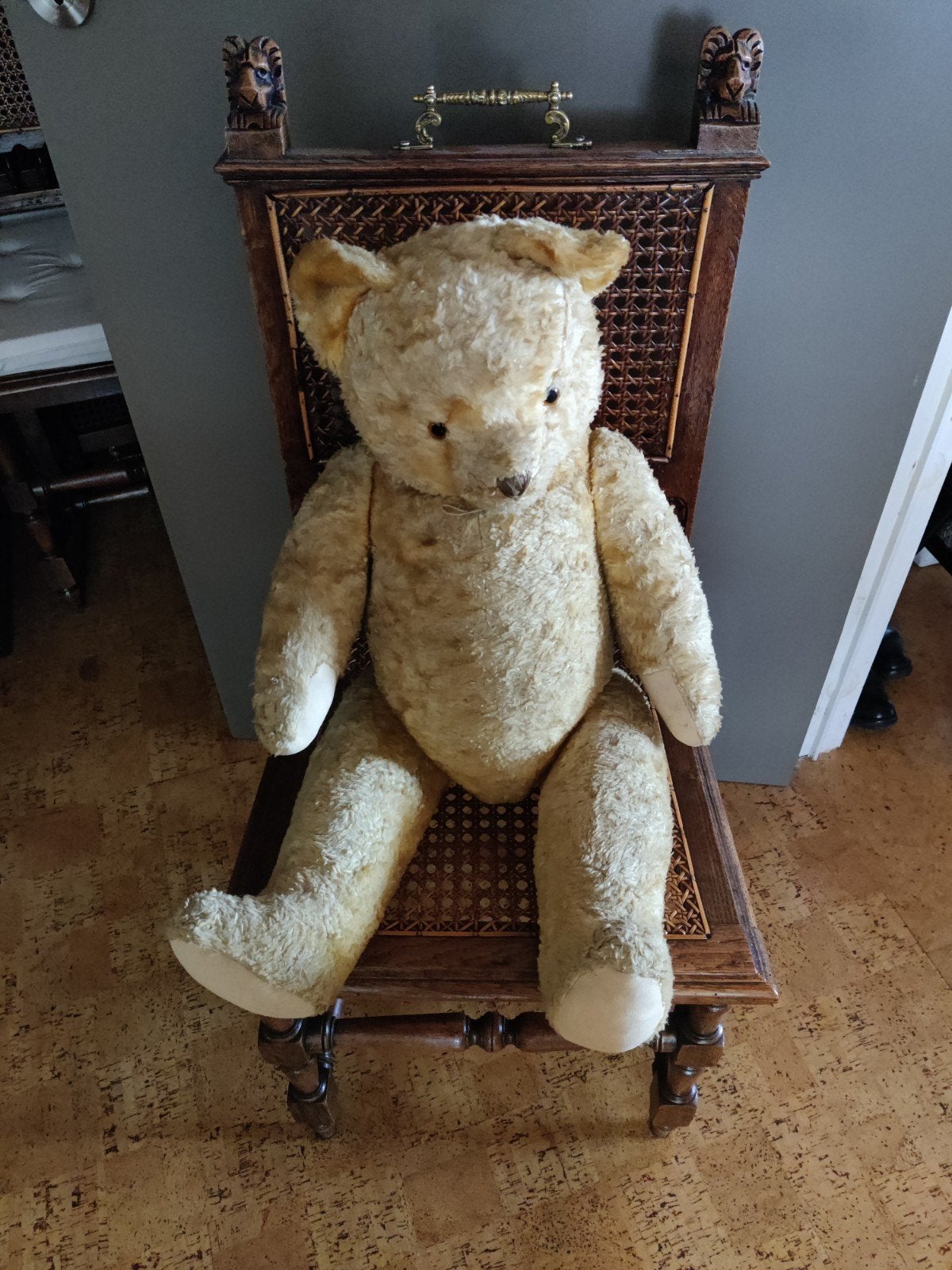 vintage teddybeer, Verzamelen, Beren en Cherished Teddies, Ophalen