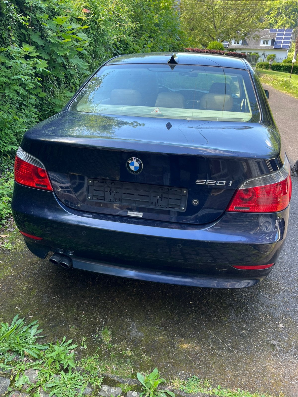 BMW 520i E60 boîte manuelle, Auto's, BMW, 4 deurs, Achterwielaandrijving, Beige, Parkeersensor