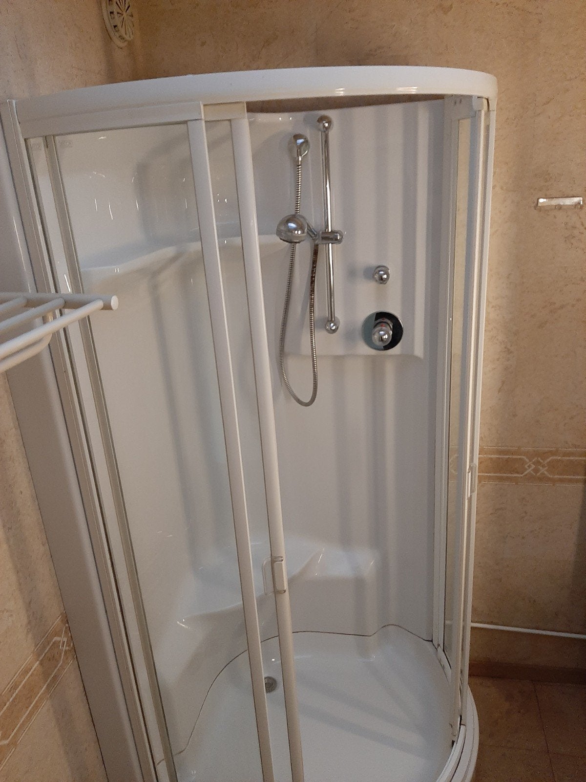 douche cabine, Enlèvement, Utilisé