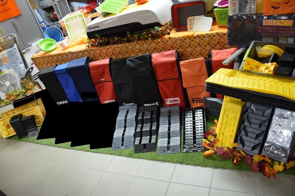 Nieuwe Level-Up oprijblokken-Anti slip matten en wielkeggen, Ophalen, Nieuw