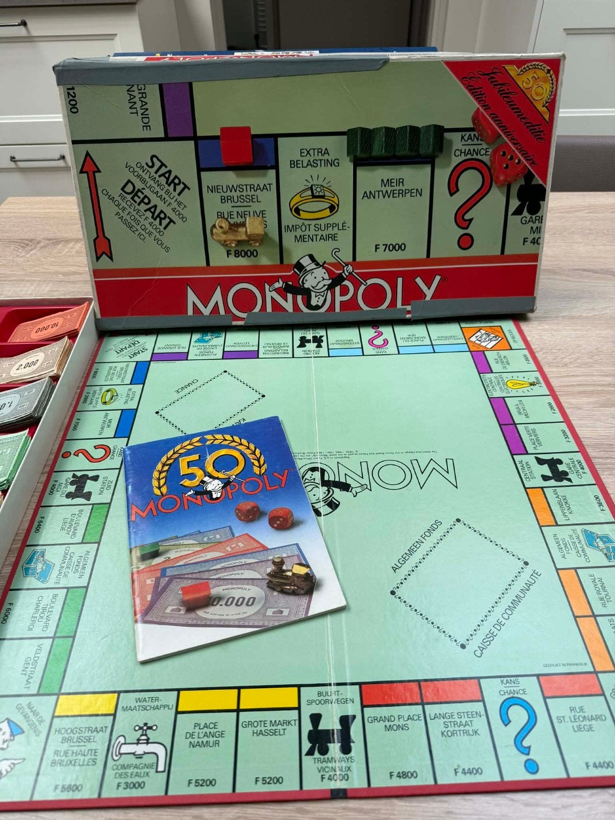 monopoly jubileum editie, Ophalen, Gebruikt