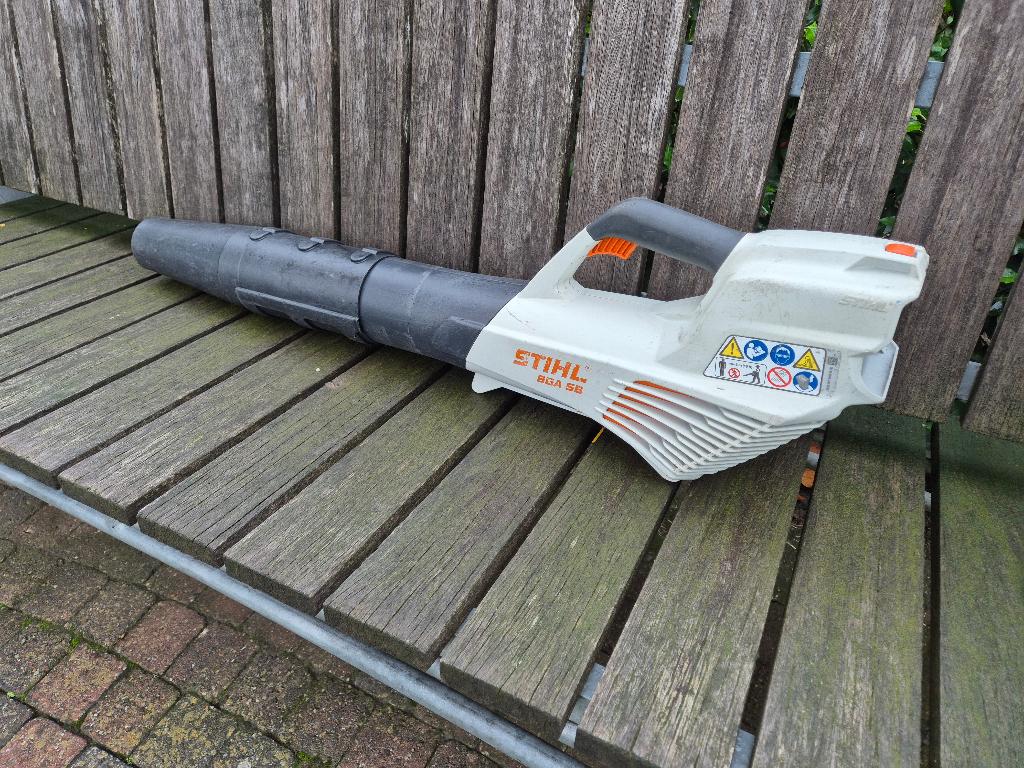 Stihl BGA 56 Accu Bladblazer - BODY, Jardin & Terrasse, Viking / Stihl, Porté à la main, Comme neuf, Enlèvement