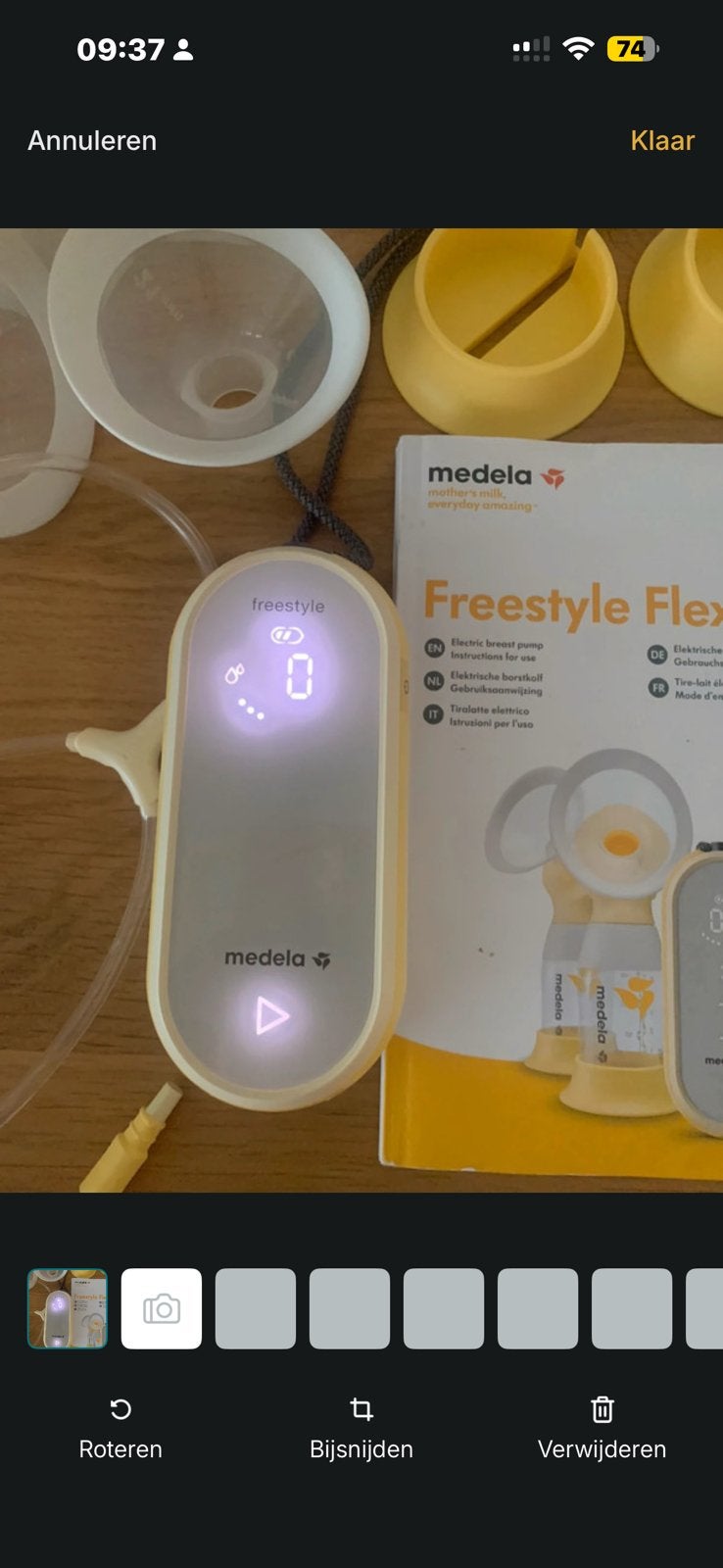 Medela flex dubbelzijdig kolfapparaat, Dubbelzijdig, Medela, Borstkolf, Ophalen of Verzenden