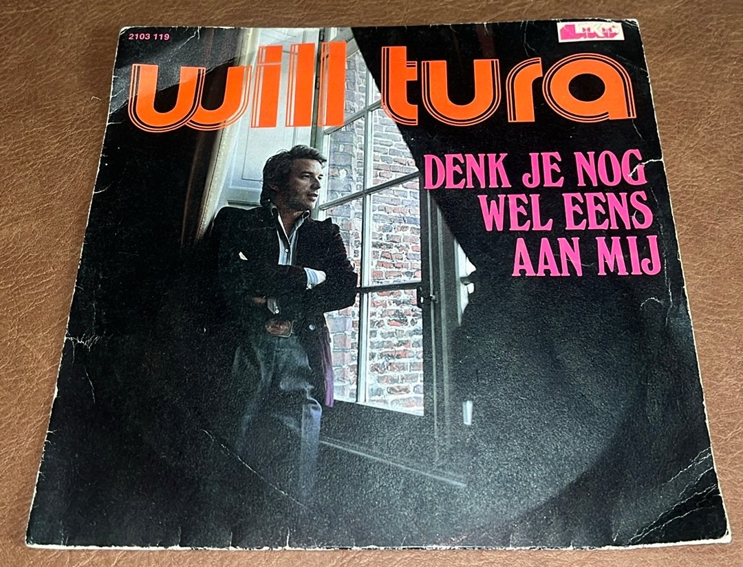 Will Tura ‎– Denk Je Nog Wel Eens Aan Mij - 7” vinyl single, Ophalen of Verzenden, Gebruikt
