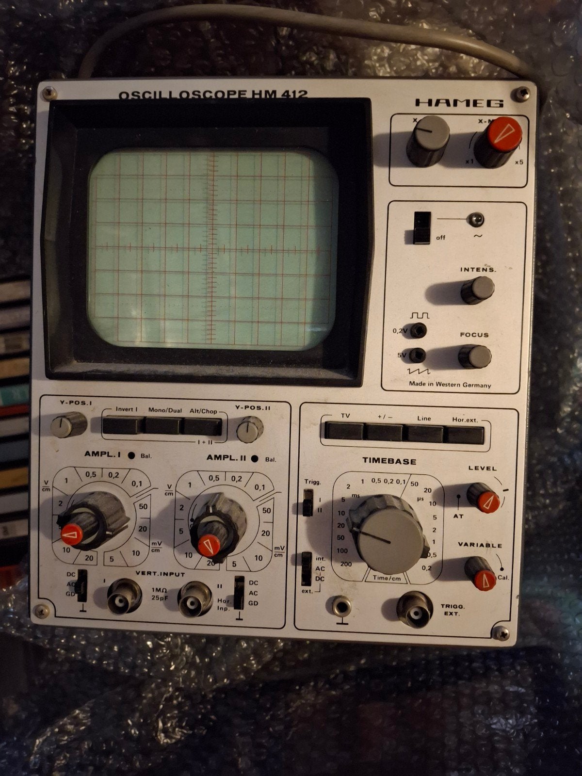 Ancienne radio, Enlèvement