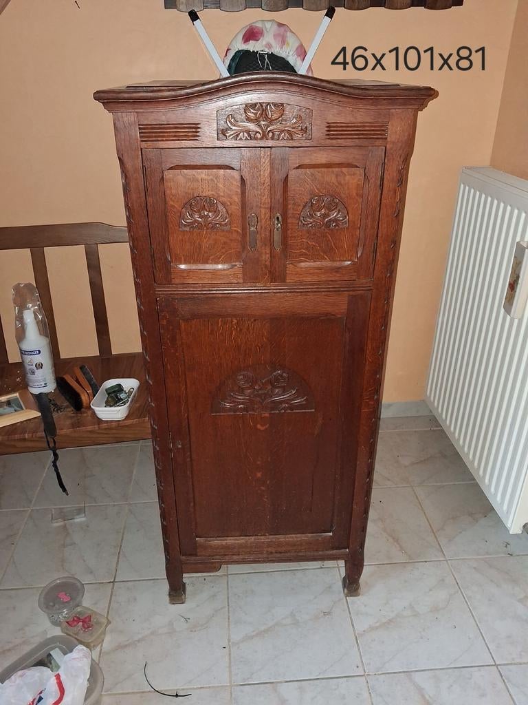 Ancienne armoire, Enlèvement