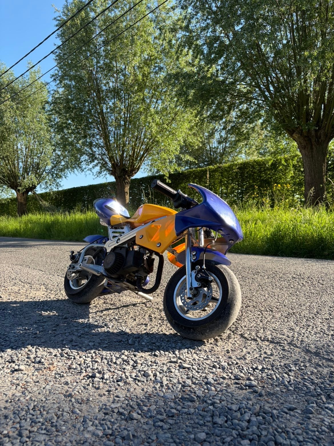 Pocketbike 50cc 2 takt, Fietsen en Brommers, Brommers | Overige merken, Ophalen