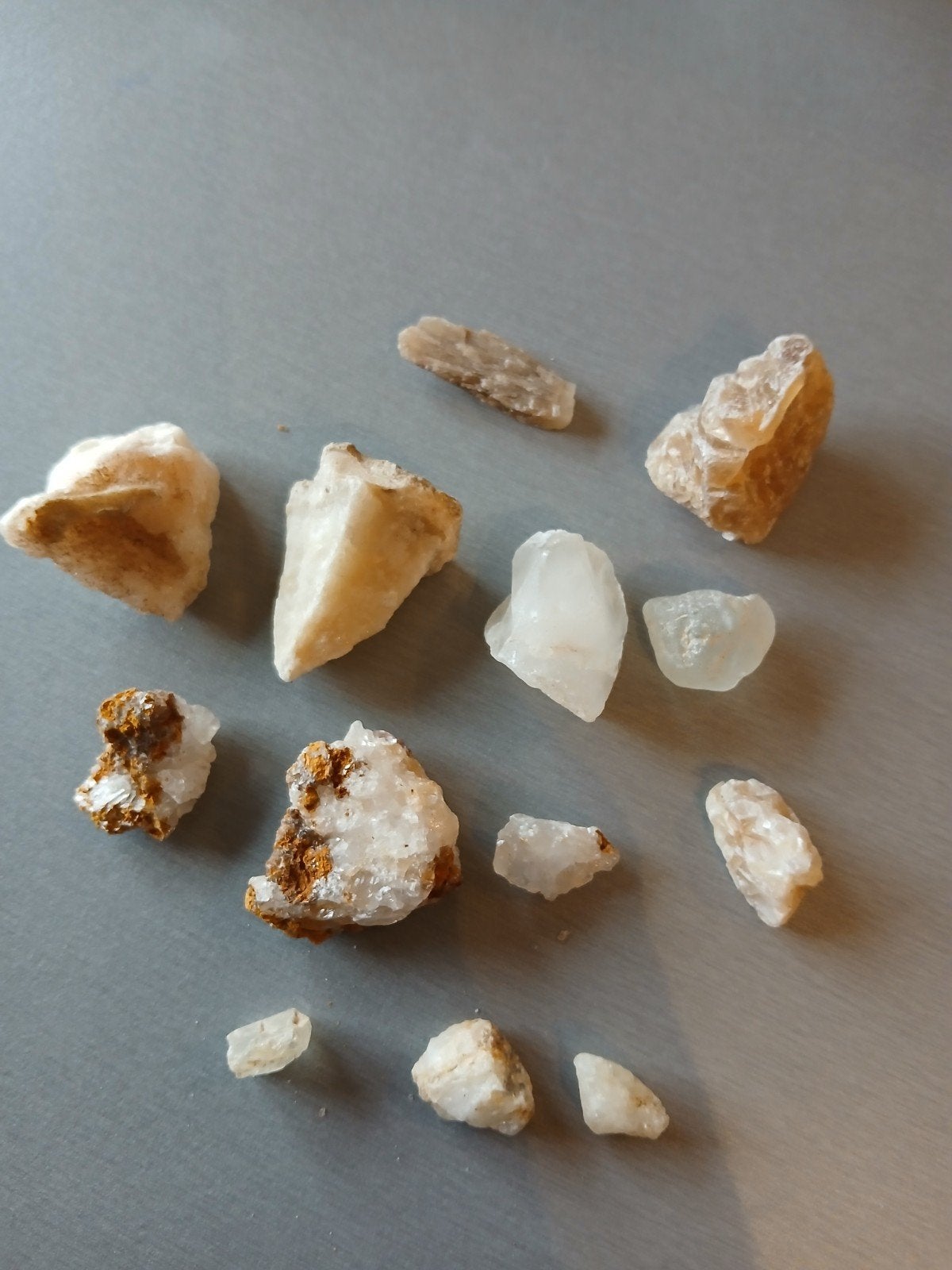 pierres de collection divers quartz, Collections, Enlèvement ou Envoi, Minéral
