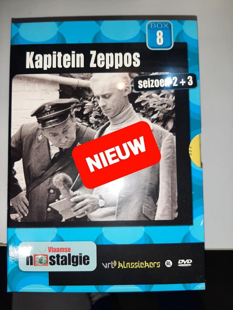 NIEUWE DVD SERIES VAN KAPITEIN ZEPPOS, Cd's en Dvd's, Ophalen