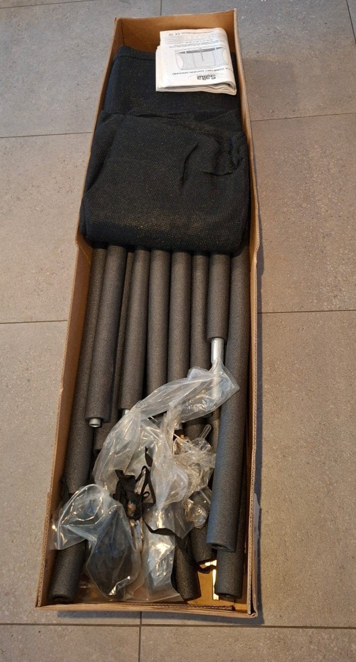 Valbeveiliging voor trampoline Salta 366 cm, Ophalen