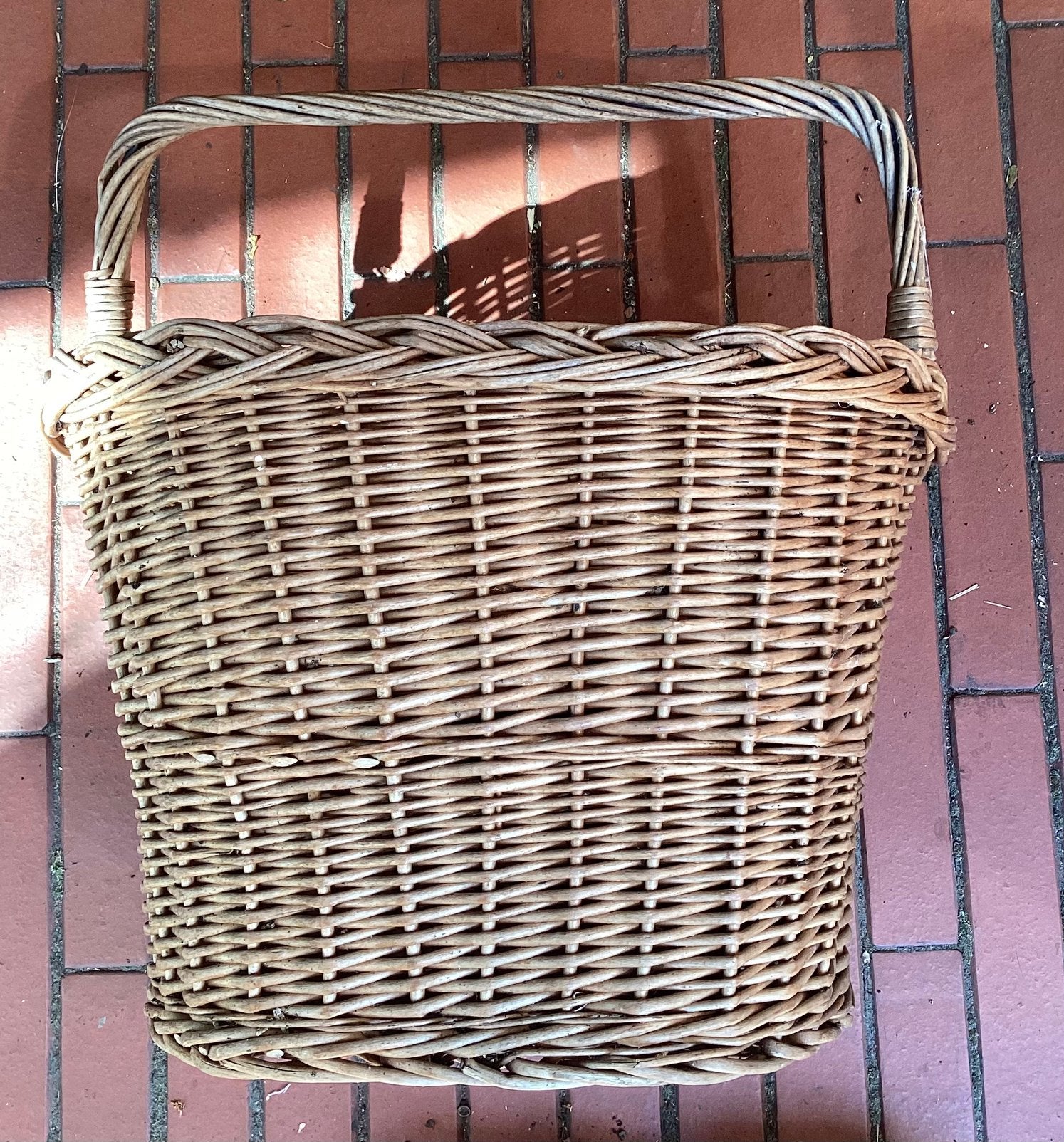 Fietsmand, Ophalen, Gebruikt, Fietsmand