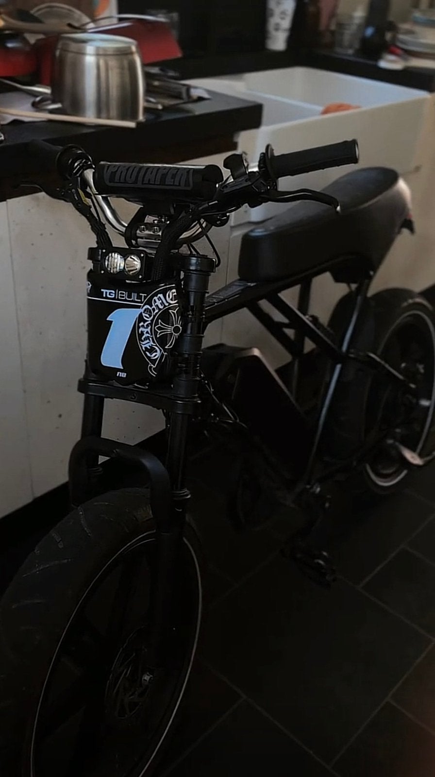 Fatbike h9 custom te ruil, Fietsen en Brommers, Ophalen, Zo goed als nieuw, 50 km per accu of meer, Overige merken