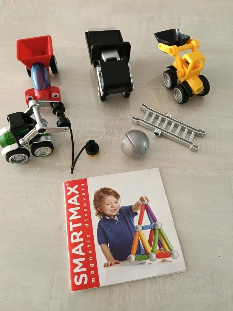 smart max power vehicles / educatief speelgoed, Ophalen of Verzenden, Zo goed als nieuw, Bouwen