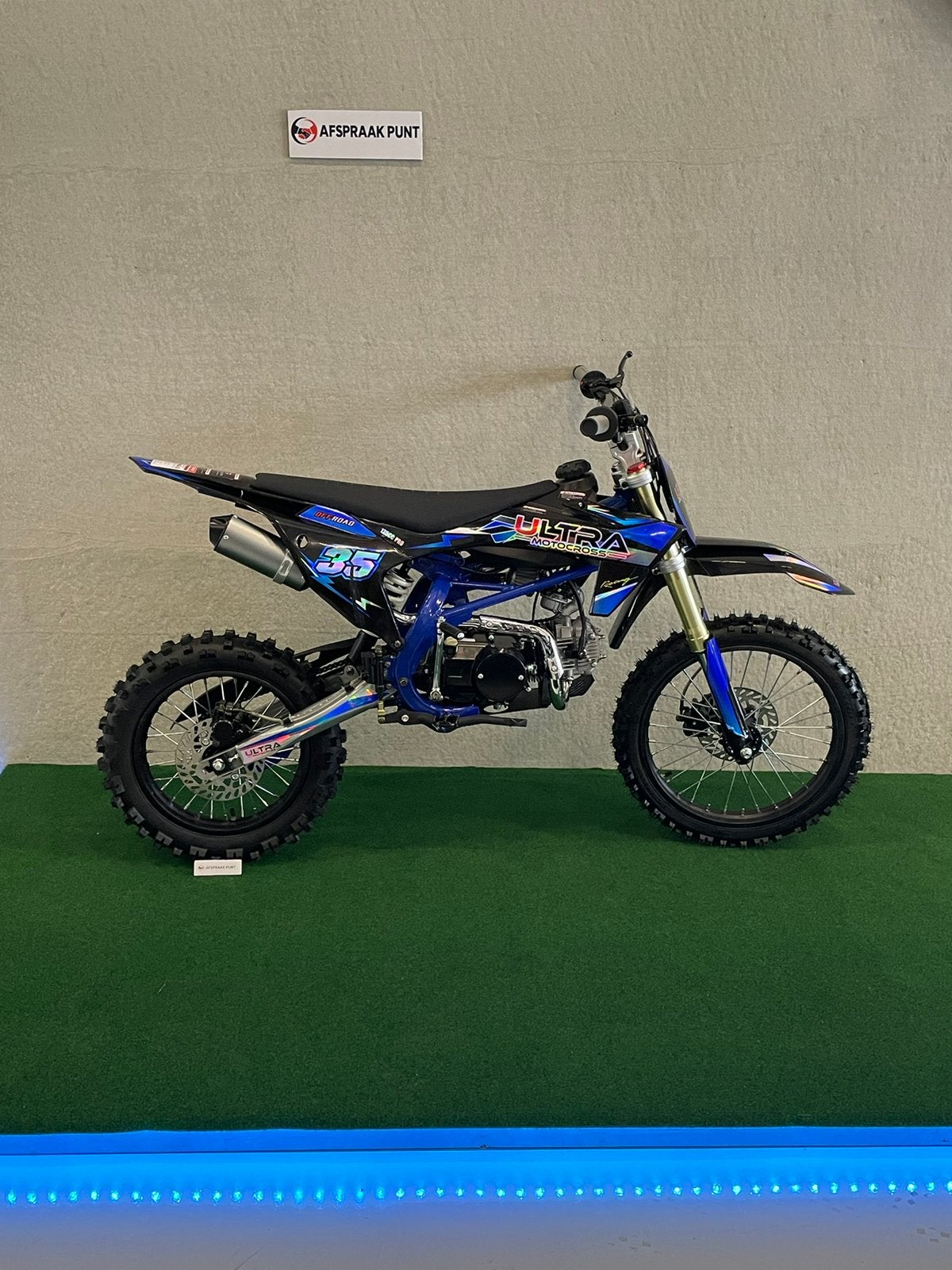 Nieuwe Ultra 125CC pitbike/crossmotor in 4 kleuren/SHOWROOM, Ophalen, Nieuw, 125 cc, Pitbike