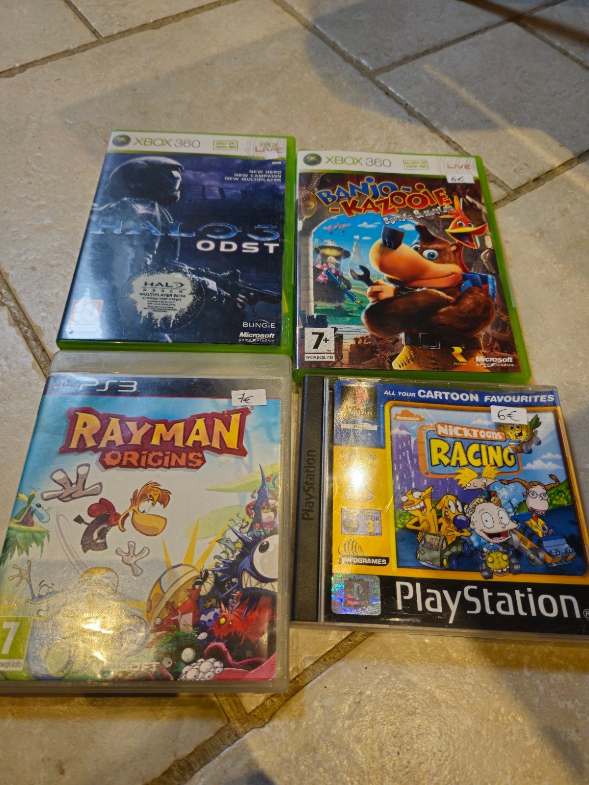 Pack de jeux (Nintendo DS, PS1, PS3 et Xbox 360) — 5 titres, Enlèvement ou Envoi
