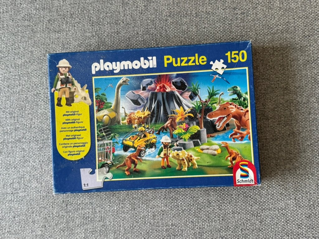 192 - Puzzel - Playmobil - 150 stuks, Enlèvement ou Envoi, Plus de 50 pièces, Comme neuf, 6 ans ou plus