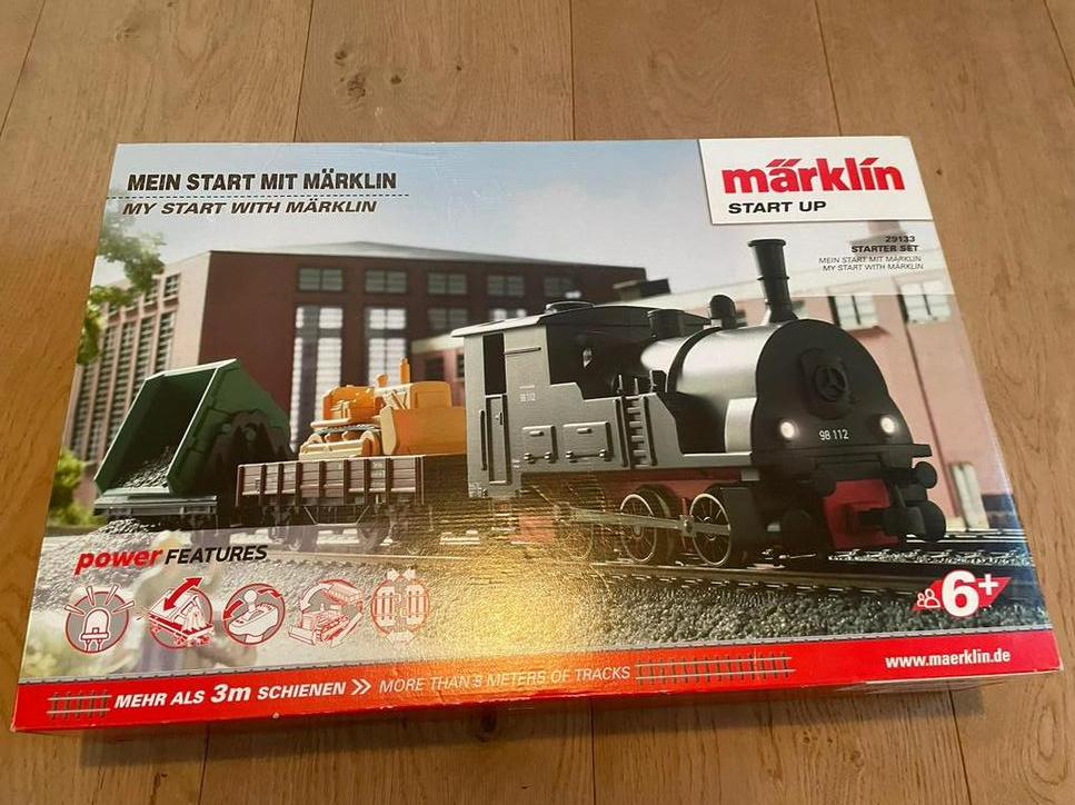 Modelbouwtrein Märklin 29133 starter set één keer gebruikt, Enlèvement, Comme neuf