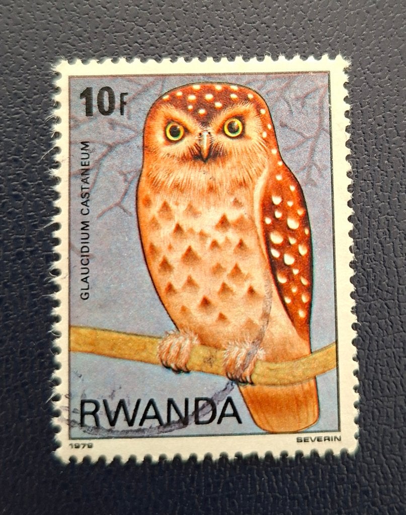 Postzegel Rwanda OBP 958, Ophalen of Verzenden, Gestempeld
