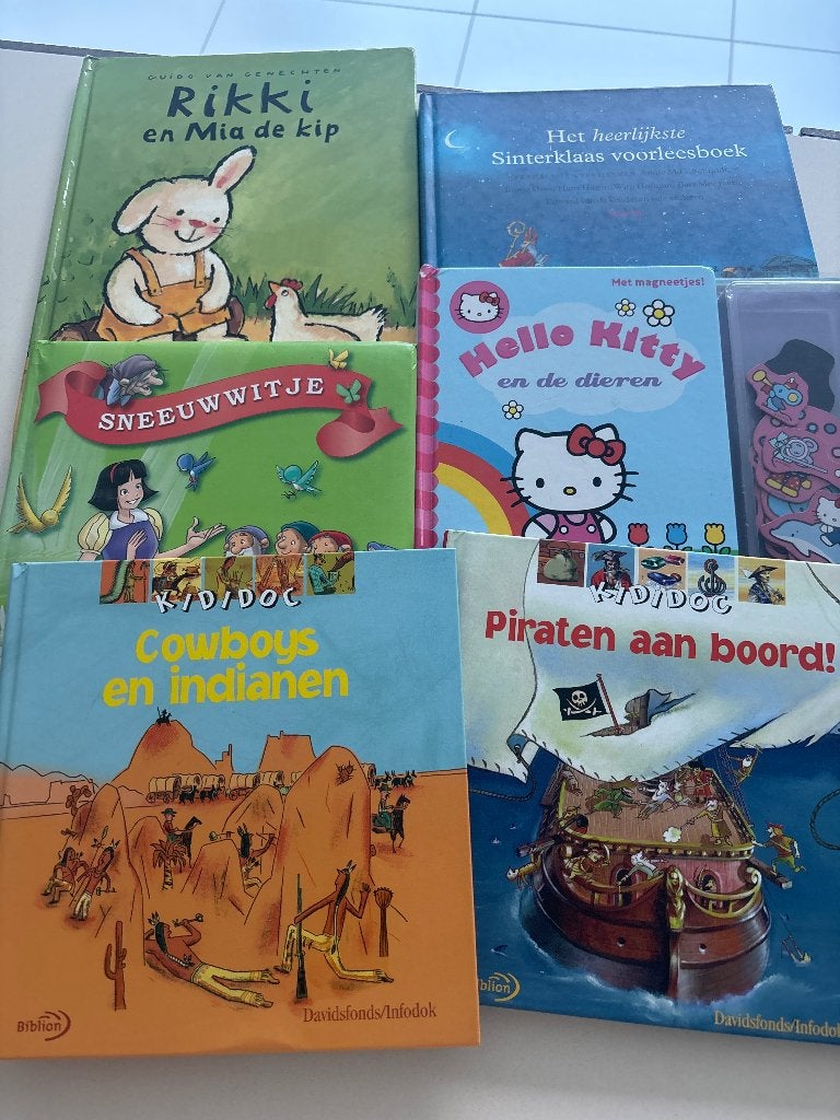 Kleuter boeken, Boeken, Gelezen, 5 of 6 jaar, Fictie algemeen, Jongen of Meisje
