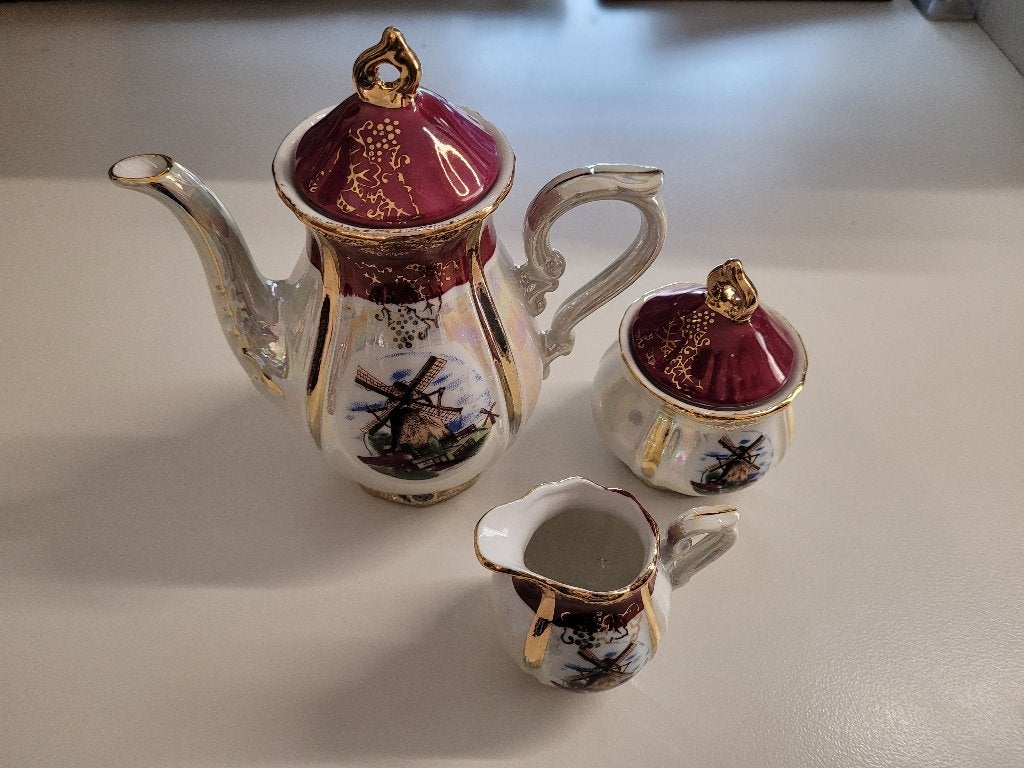 koffie set, Ophalen, Gebruikt