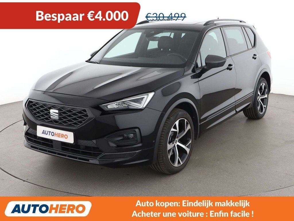 SEAT Tarraco 1.5 TSI ACT FR (bj 2021, automaat), Auto's, Seat, Te koop, Tarraco, ABS, Adaptive Cruise Control, Airbags, Airconditioning