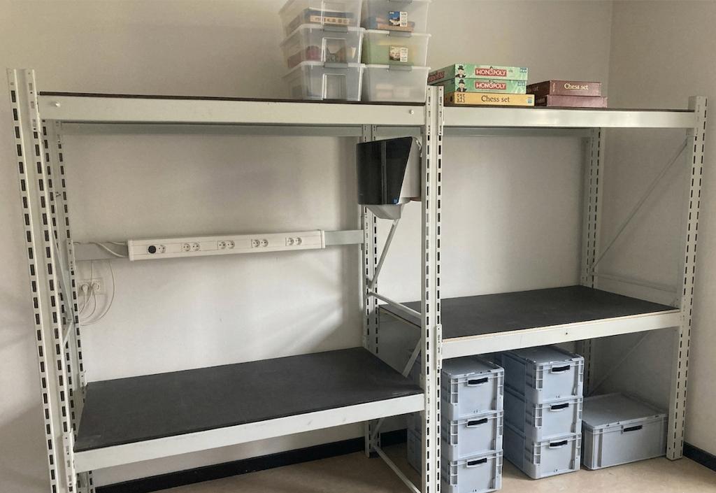 magazijnrek / palletrek, Zakelijke goederen, Kantoor en Winkelinrichting | Magazijn, Stelling en Opslag, Ophalen