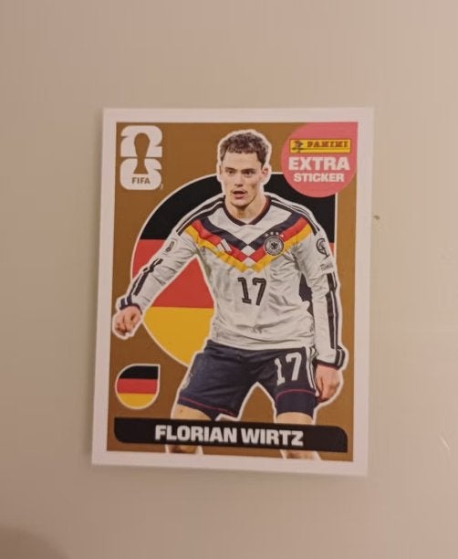Florian Wirtz Bronze Extra Sticker Panini FIFA WC26, Verzamelen, Stickers, Nieuw, Overige typen, Ophalen