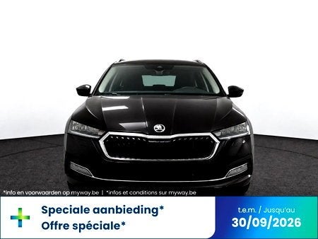 Skoda Octavia Combi PHEV 1.4 TSI Clever DSG - GPS - Cruise C, Auto's, Automaat, Zwart, Automatische klimaatregeling, Break