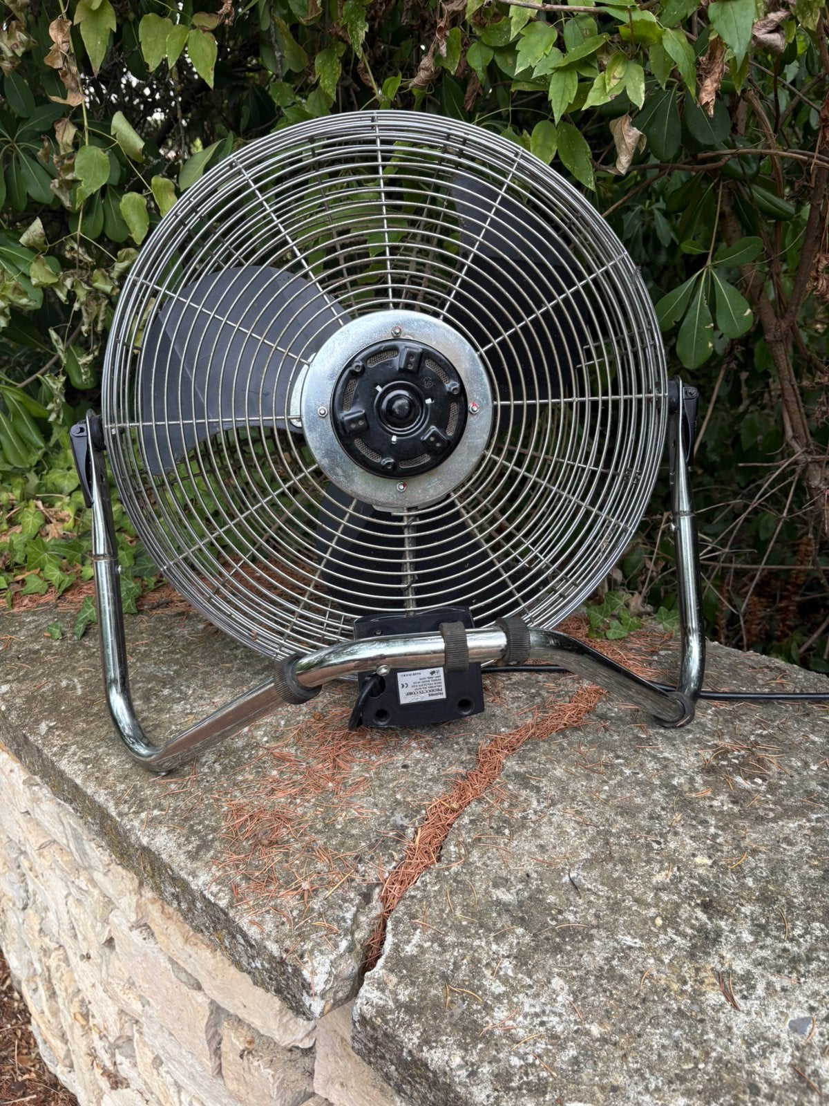 Ventilateur sur pieds, cadre métallique, Enlèvement, Comme neuf, Ventilateur de sol