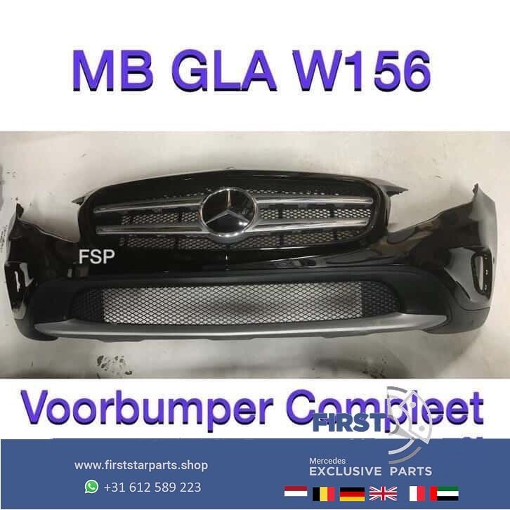 AMG Bumper Mercedes W176 W246 W204 W205 W117 W212 W213 W166, Gebruikt, -, Voor, Ophalen of Verzenden