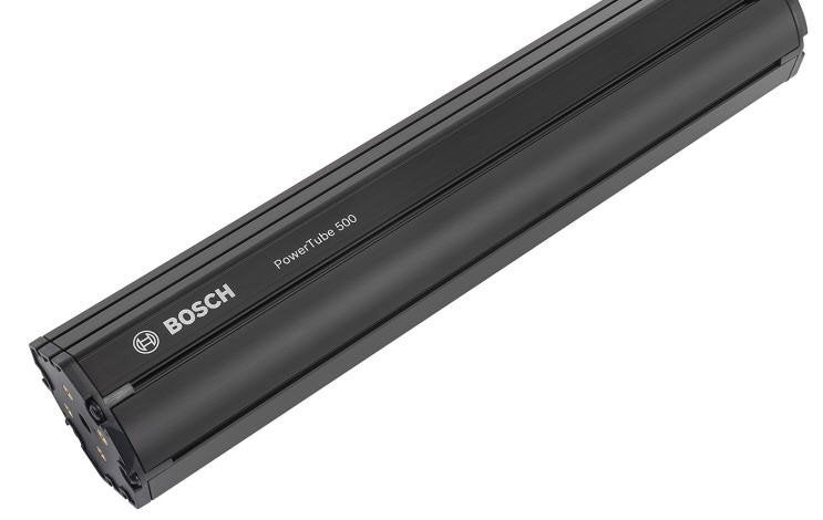 Batterie Power Tube 500 Bosch 36v - 13,4 Ah 500Wh horizontal, Fietsen en Brommers, Fietsonderdelen, Ophalen, Zo goed als nieuw