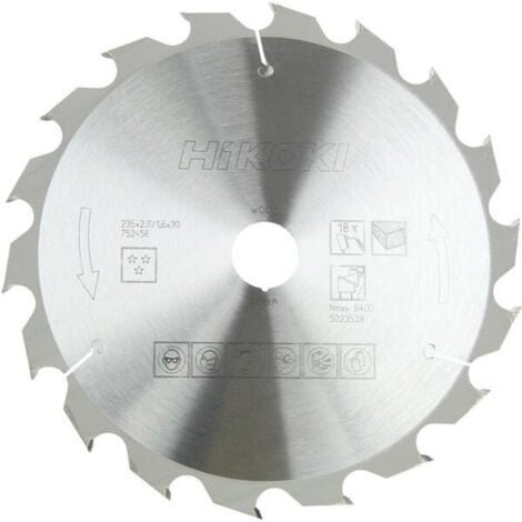 Hitachi – Lame de scie circulaire 235mm pour bois dur : 20 €, Enlèvement, Neuf, Bois, Outillage ou Accessoires