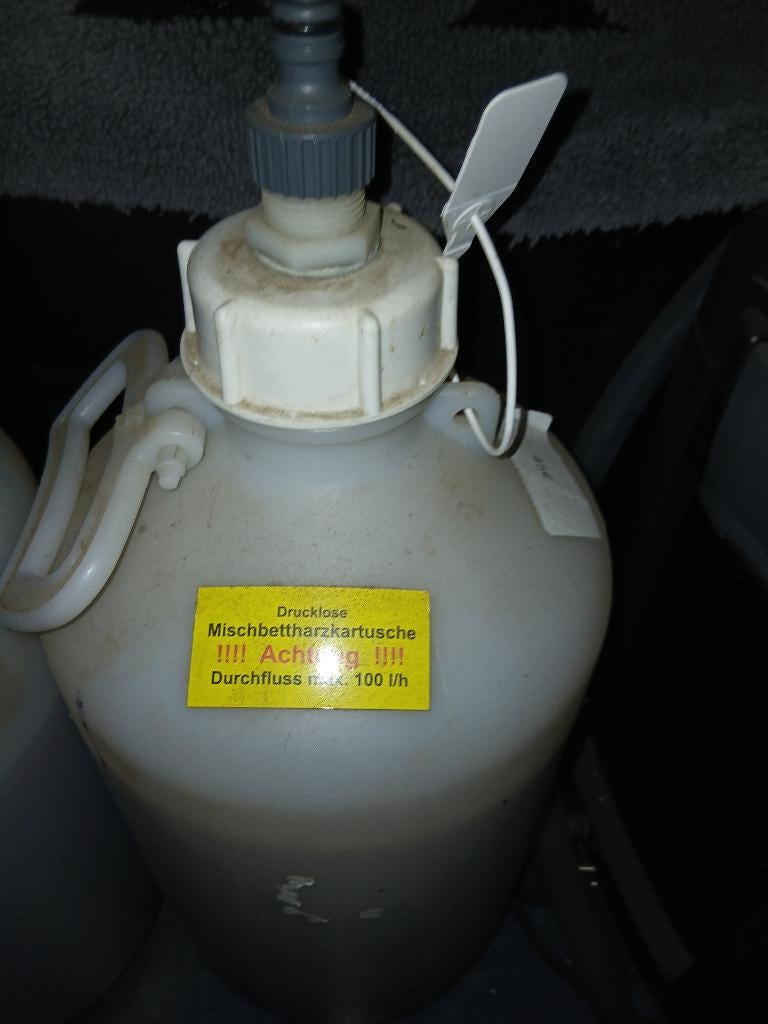 mixbed hars ionenwisselaar mengbed osmose water, Ophalen, Gebruikt