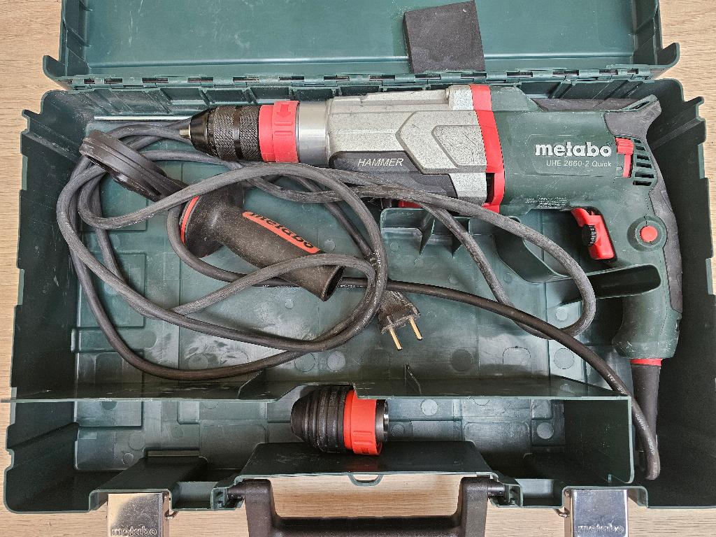 Marteau perforateur Metabo UHE 2660-2, Bricolage & Construction, Outillage | Foreuses, 600 watts ou plus, Enlèvement ou Envoi