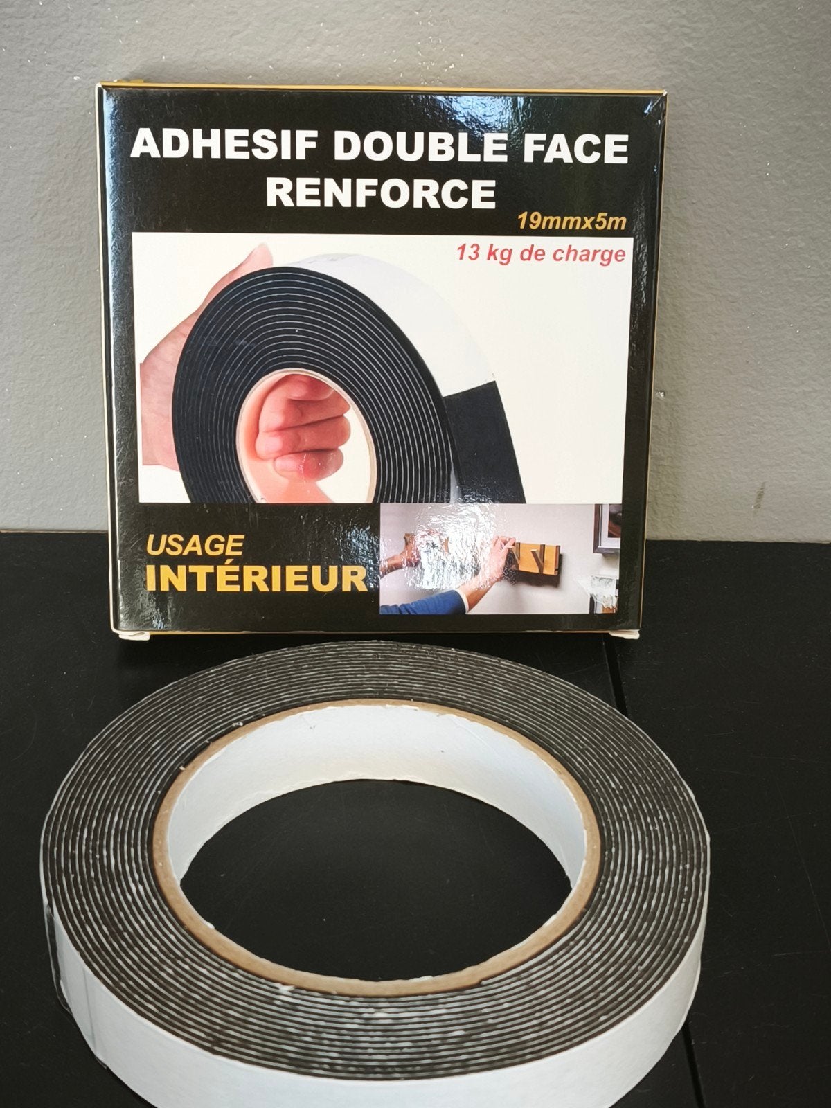 ruban adhésif double face renforcé en mousse, Enlèvement ou Envoi, Neuf, Bricolage
