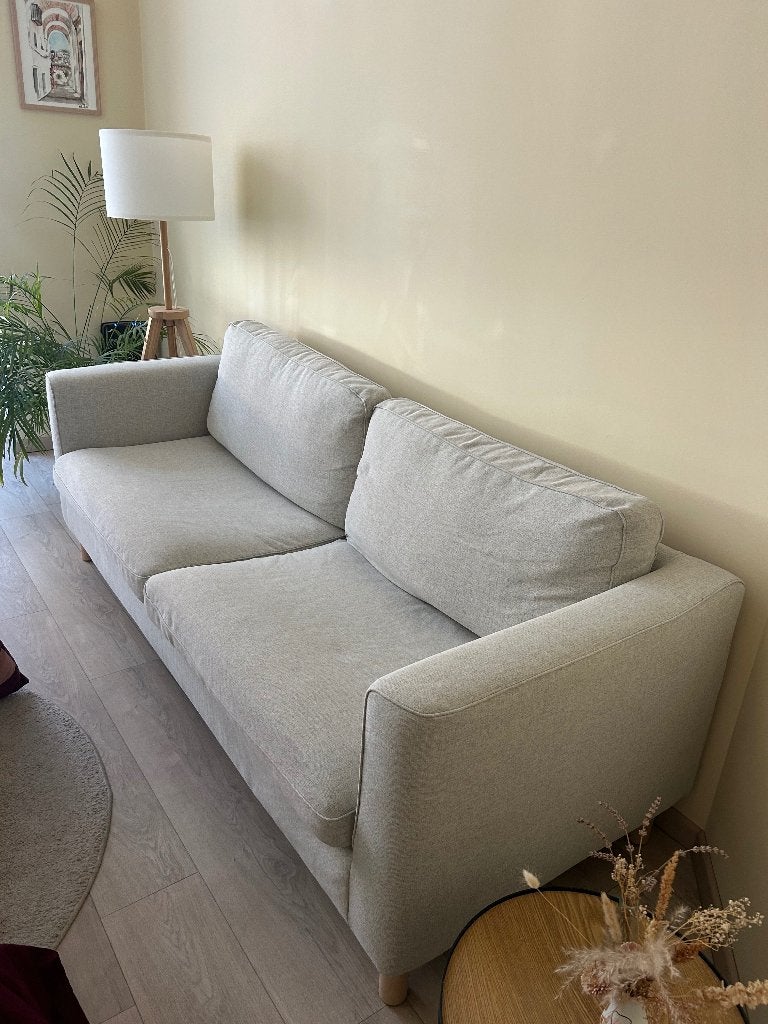 IKEA Parup 3-zitsbank, Ophalen, Hout, Driepersoons, 75 tot 100 cm