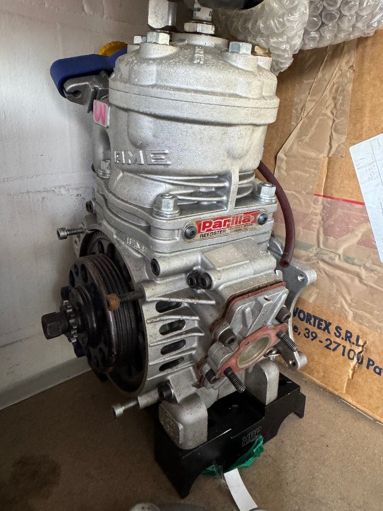 Iame Parilla Reedster 125cc motor (KF2), Sport en Fitness, Ophalen, Gebruikt, Onderdelen Kart