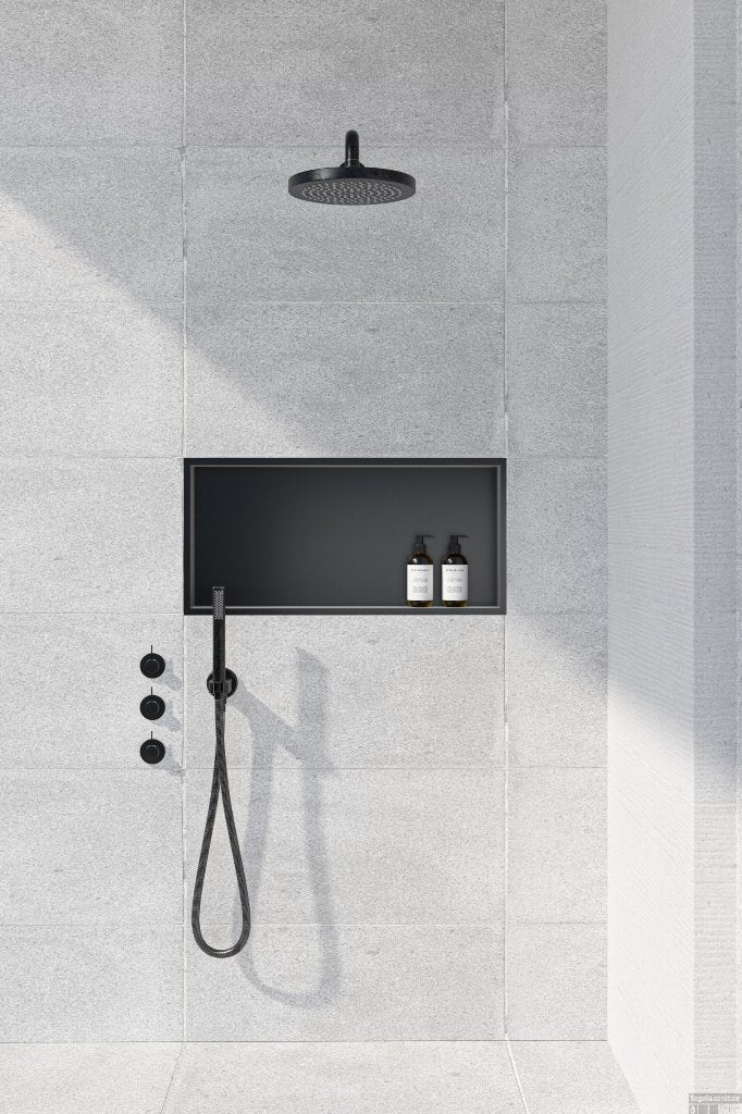 Inbouwnis, Doe-het-zelf en Bouw, Ophalen, Nieuw, Chroom, Douche