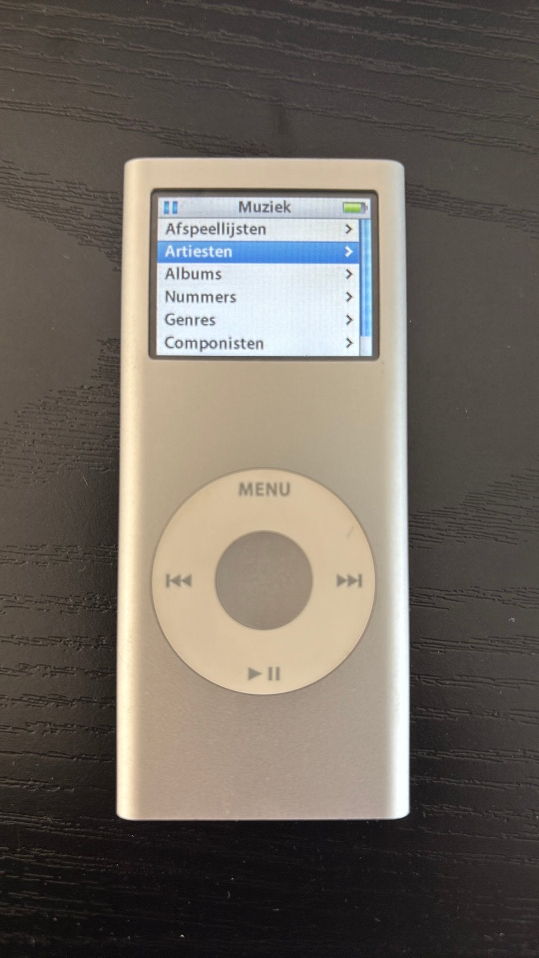 Apple Ipod nano 2GB, Gebruikt, Ophalen of Verzenden, Nano, Zilver