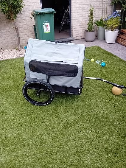 Fietskar hond, Fietsen en Brommers, Opvouwbaar, Nieuw, 20 tot 40 kg, Hondenkar